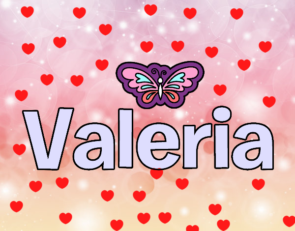 mi segundo nombre: Valeria 