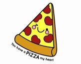 You have a pizza my heart