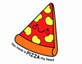 You have a pizza my heart