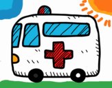 Ambulancia cruz roja