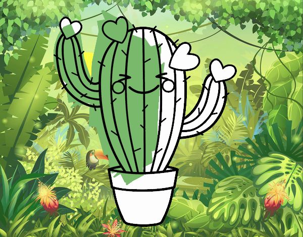 Cactus corazón