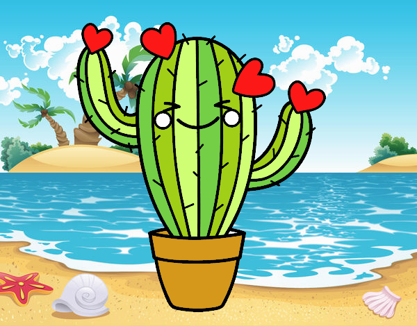 Cactus corazón