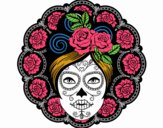 Calavera mejicana femenina