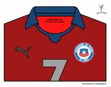 Camiseta del mundial de fútbol 2014 de Chile