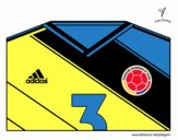 Camiseta del mundial de fútbol 2014 de Colombia