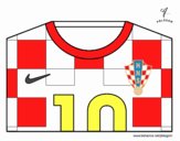 Camiseta del mundial de fútbol 2014 de Croacia