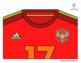 Camiseta del mundial de fútbol 2014 de Rusia