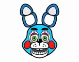 Cara de Toy Bonnie de Five Nights at Freddy's