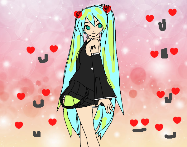 Hatsune Miku vocaloid