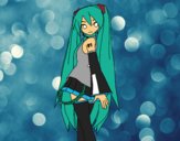 Hatsune Miku vocaloid