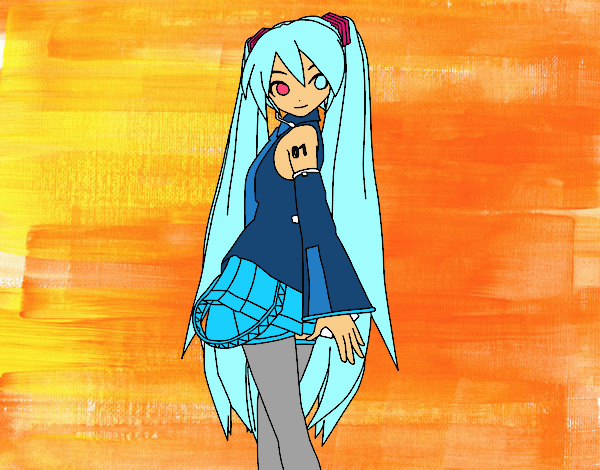 Hatsune Miku vocaloid