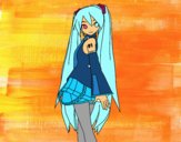 Hatsune Miku vocaloid