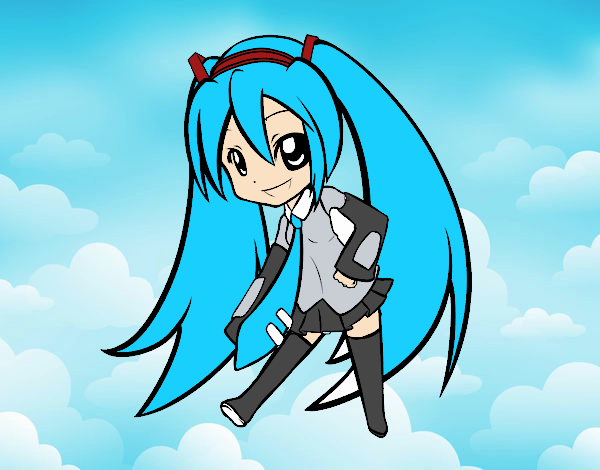 Miku esta bolando :D