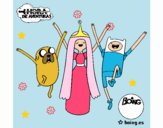 Jake, Princesa Chicle y Finn