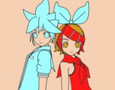 Len y Rin Kagamine Vocaloid