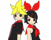 Len y Rin Kagamine Vocaloid