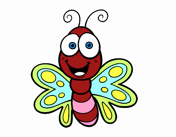 Mariposa sonriente