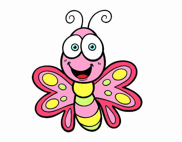 Mariposa sonriente