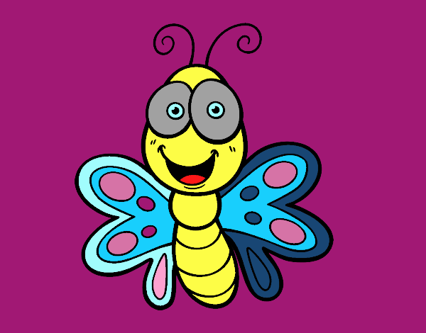 Mariposa sonriente