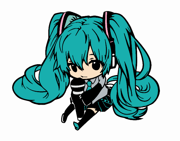 Miku Chibi vocaloid