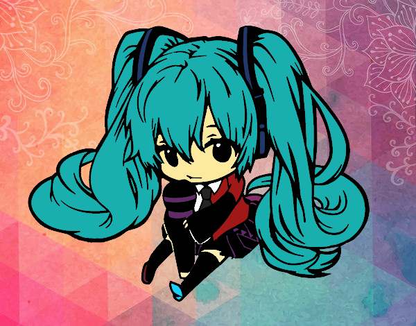 Miku Chibi vocaloid