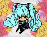 Miku Chibi vocaloid