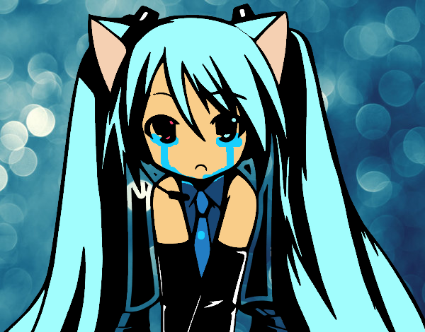 Miku triste