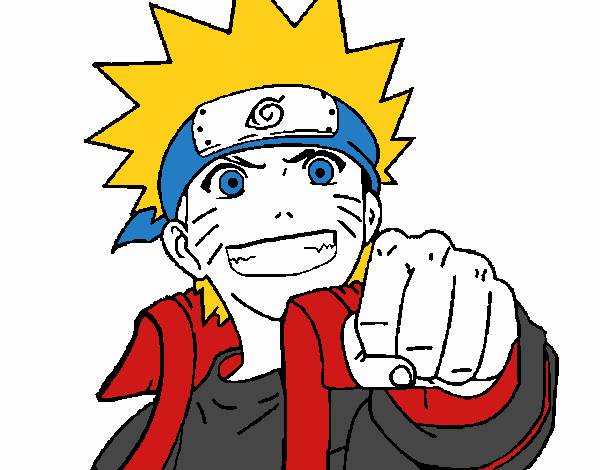 Naruto alegre