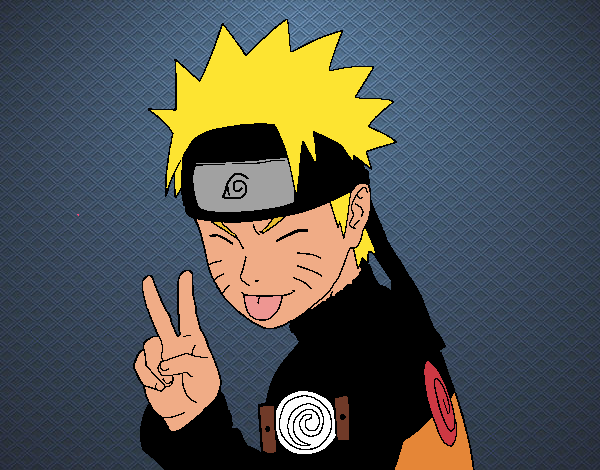 Naruto sacando lengua