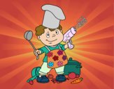 Niño cocinero