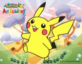 Pikachu en Pokémon Art Academy