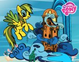 Rainbow Dash en su palacio