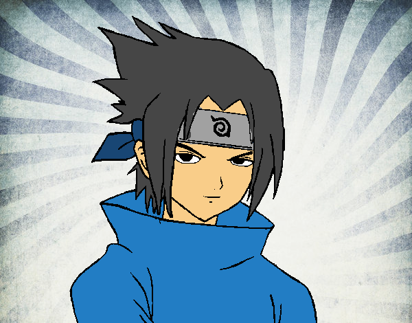 Sasuke enfadado