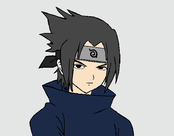 Sasuke enfadado