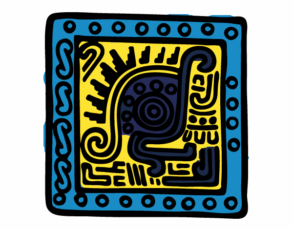 Dibujo Maya