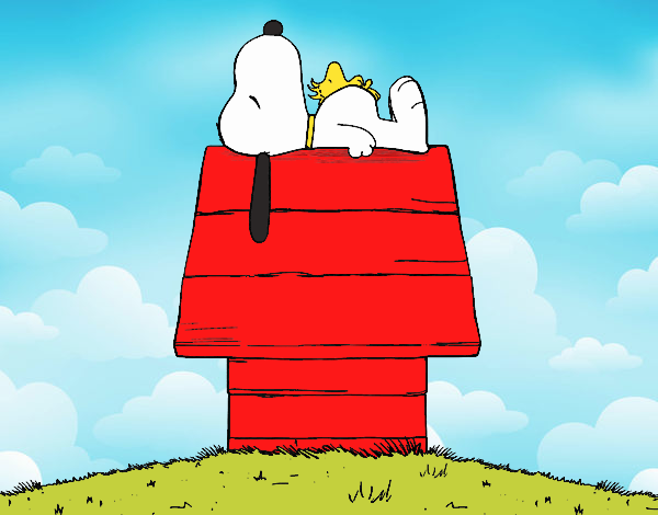 Snoopy durmiendo