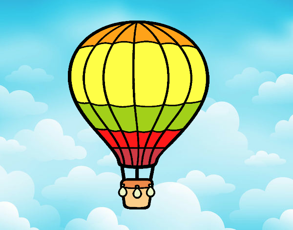 Un globo aerostático