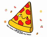 You have a pizza my heart