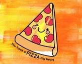 You have a pizza my heart