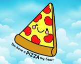 You have a pizza my heart