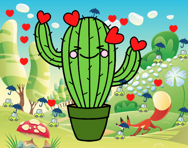 Cactus corazón