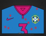 Camiseta del mundial de fútbol 2014 de Brasil