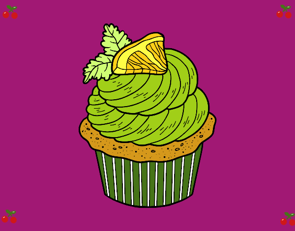 Cupcake de limón