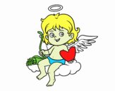 Cupido en una nube