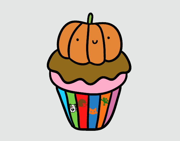 Halloween cupcake