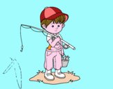 Niño pescador