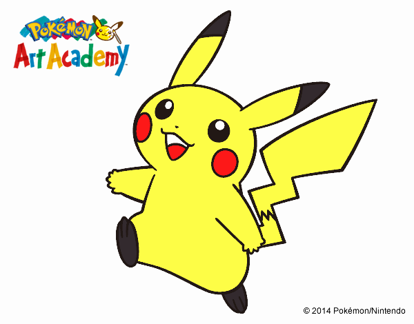 Pikachu en Pokémon Art Academy