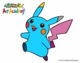 Pikachu en Pokémon Art Academy