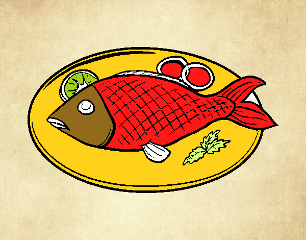 Plato de pescado