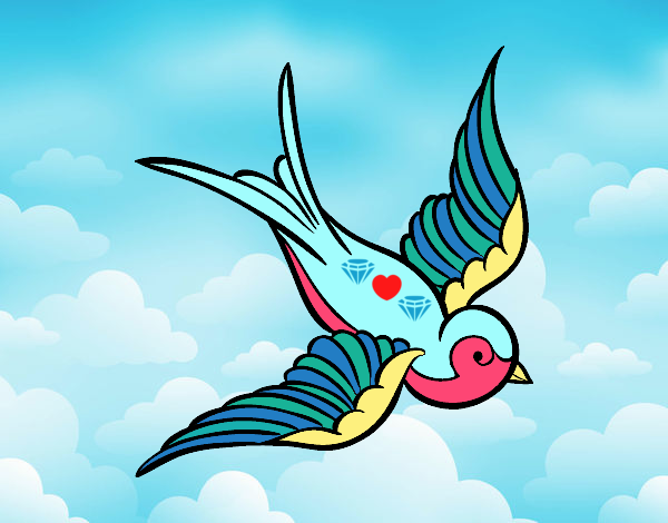 colibri de mi dibujo